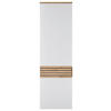 GARDEROBENSCHRANK  in 60/200/38 cm  - Dunkelgrau/Silberfarben, Design, Holzwerkstoff/Kunststoff (60/200/38cm) - MID.YOU
