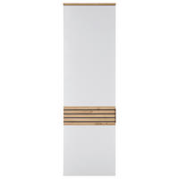 GARDEROBENSCHRANK 60/200/38 cm  - Weiss/Dunkelgrau, Design, Holzwerkstoff/Kunststoff (60/200/38cm) - MID.YOU