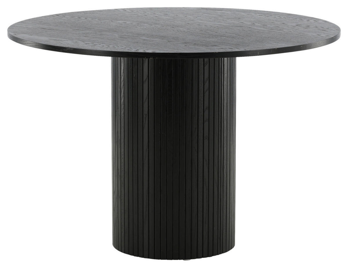 ESSTISCH in Holzwerkstoff 110/110/75 cm  - Schwarz, Design, Holzwerkstoff (110/110/75cm) - Livetastic
