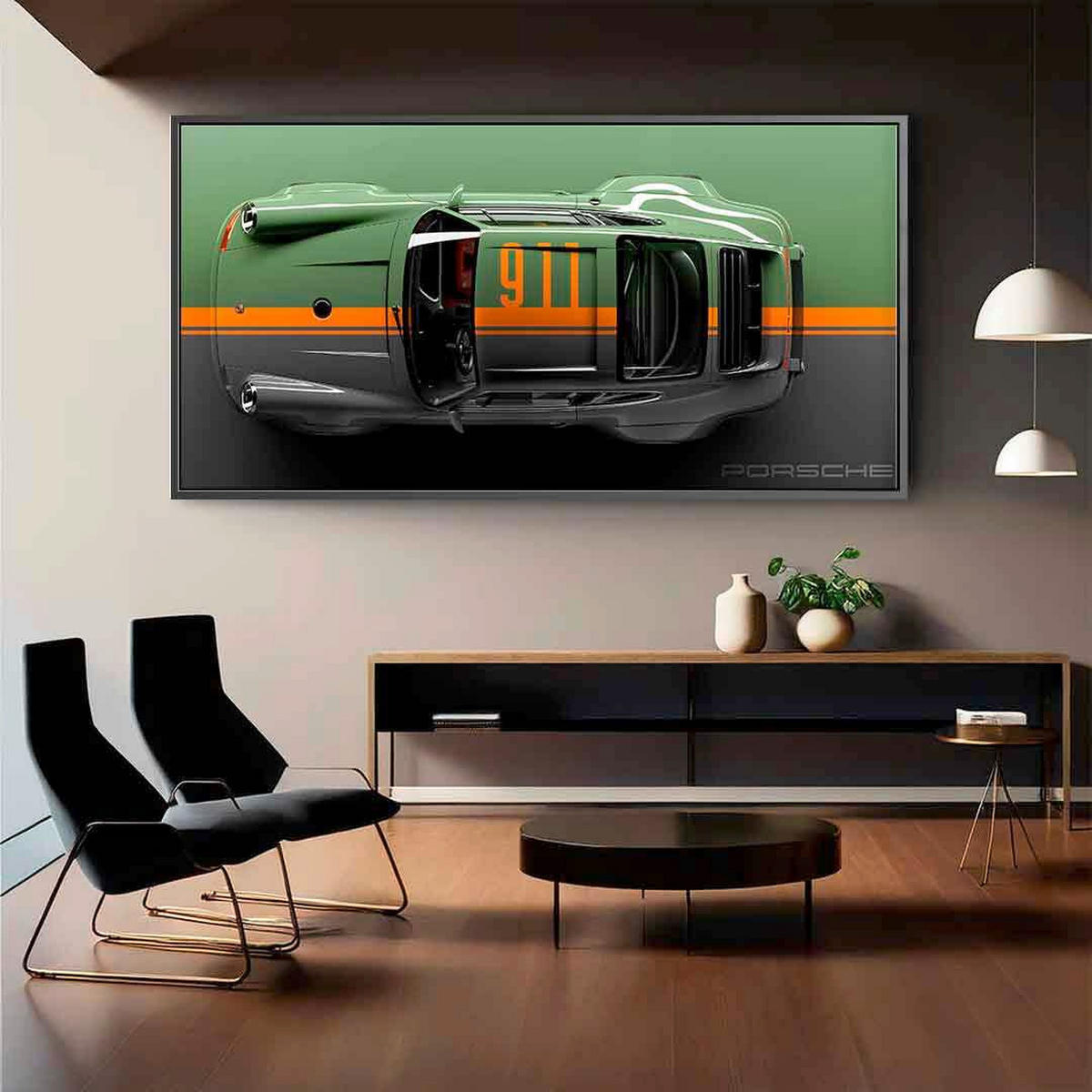 KUNSTDRUCK  - Multicolor, Basics, Holz (150x75cm)