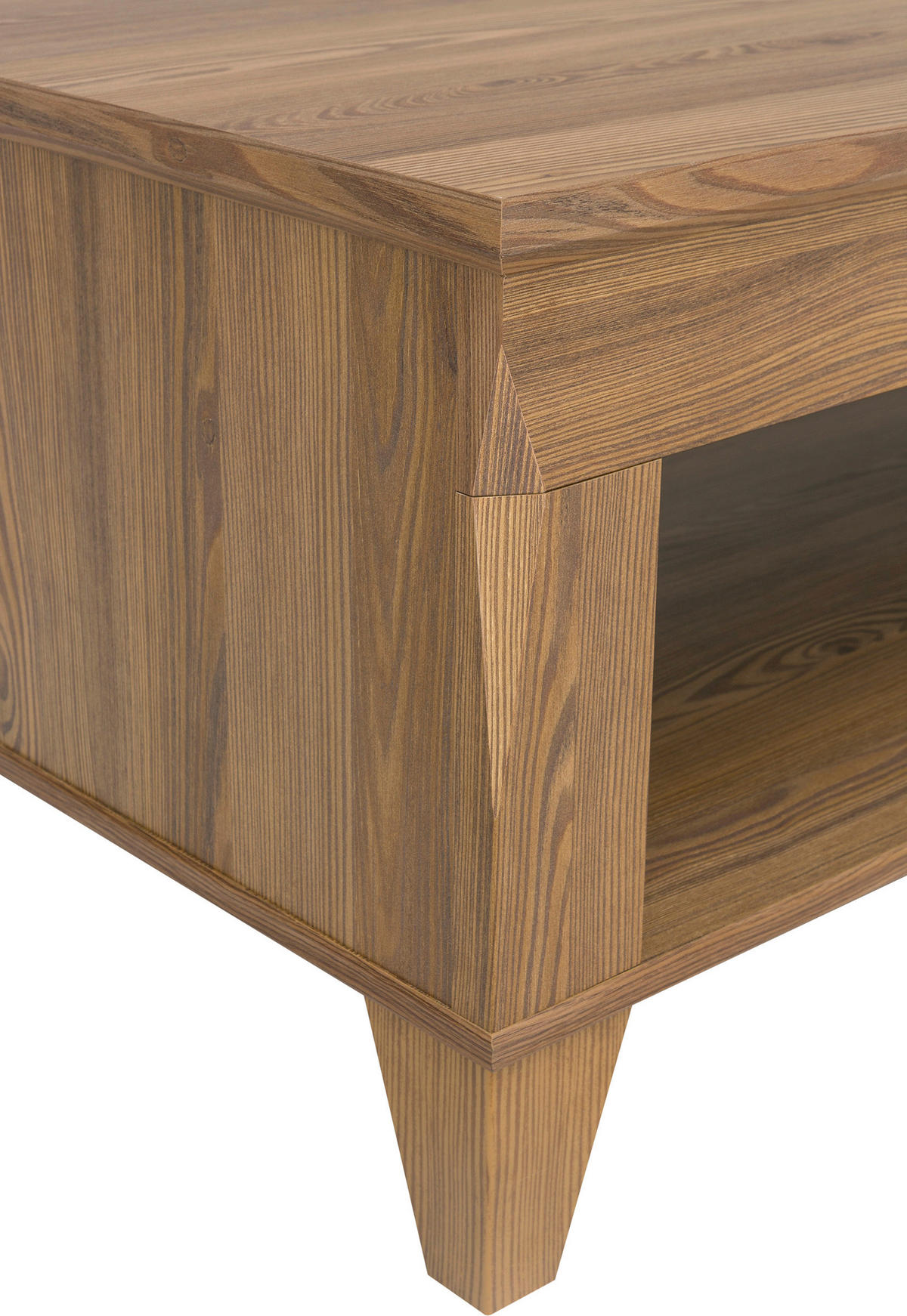 COUCHTISCH 130/55/45 cm rechteckig Lärchefarben  - Lärchefarben, Design, Holzwerkstoff (130/55/45cm)