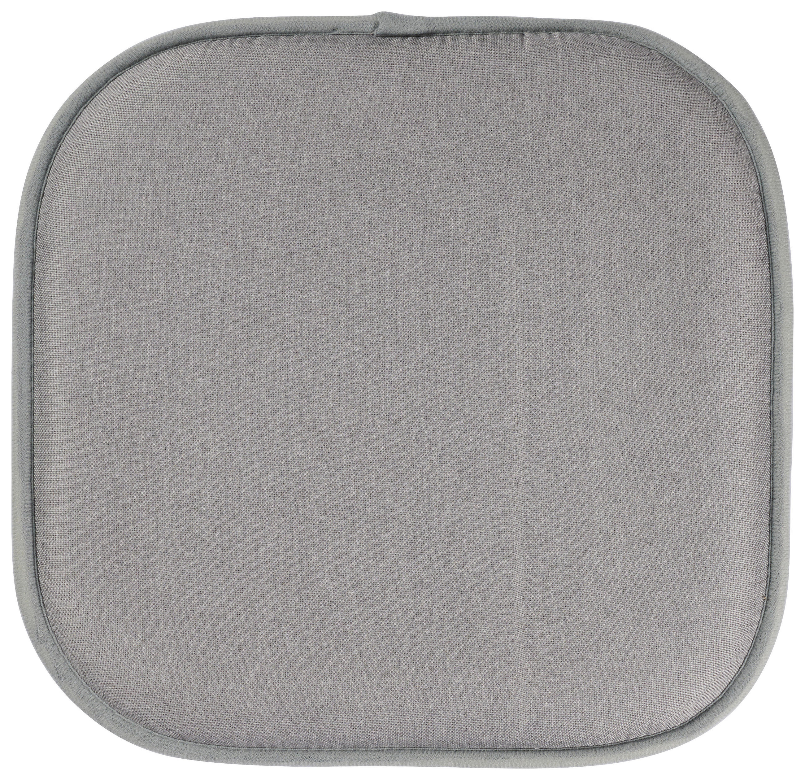PODUŠKA NA SEDENIE, 40/40 cm - strieborná, textil (40/40cm) - Novel