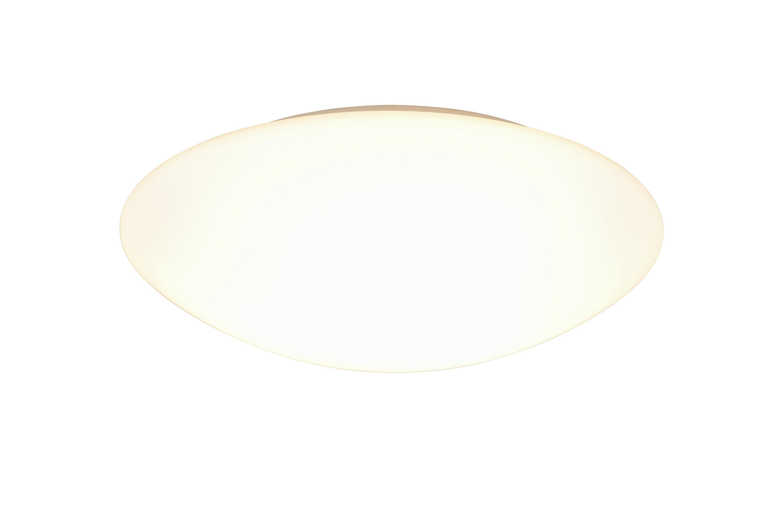DECKENLEUCHTE  41/12,5 cm    - Weiß, Basics, Glas (41/12,5cm) - Novel