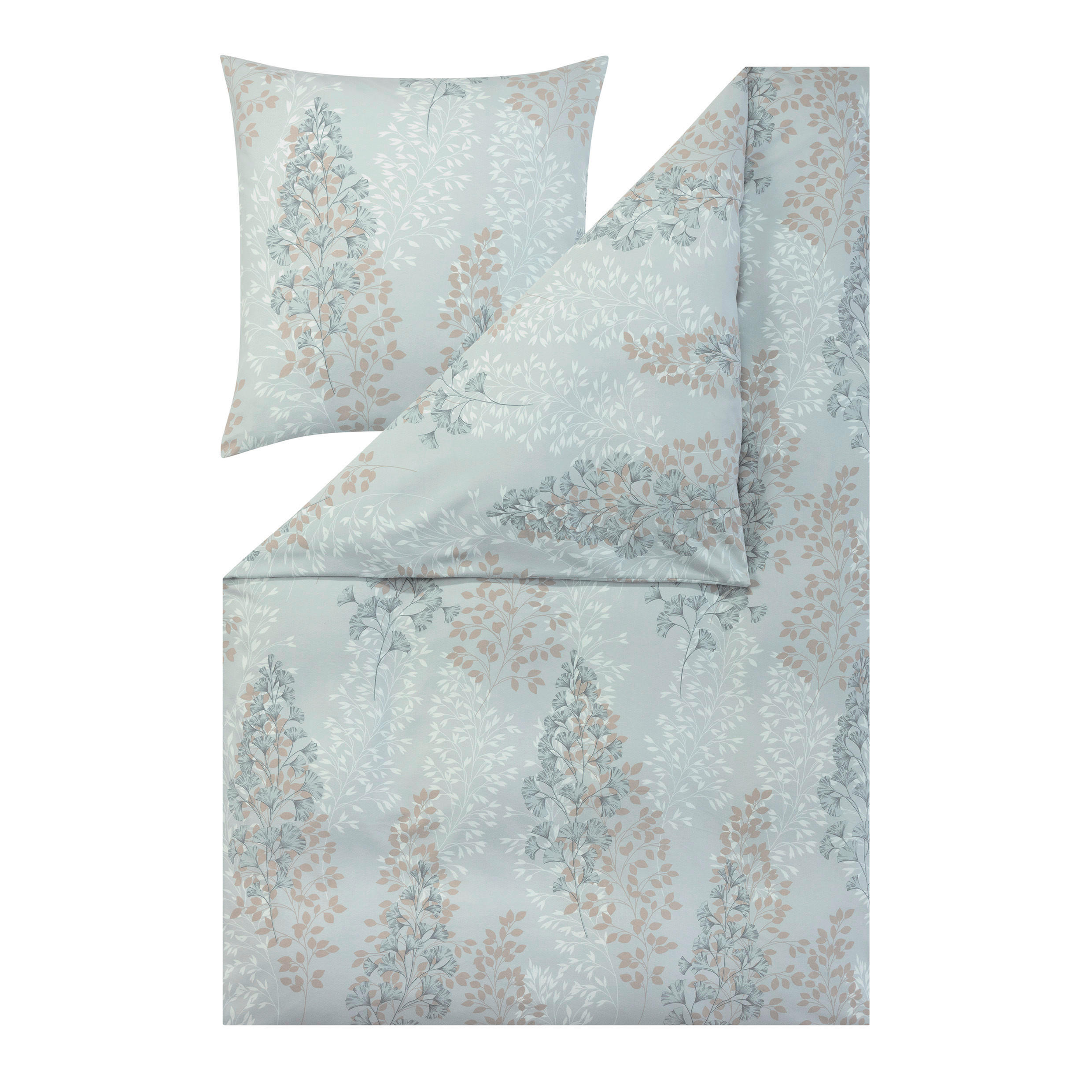 BETTWÄSCHE Atelier Flanell 140/200 cm  - Hellblau, Basics, Textil (140/200cm) - Estella