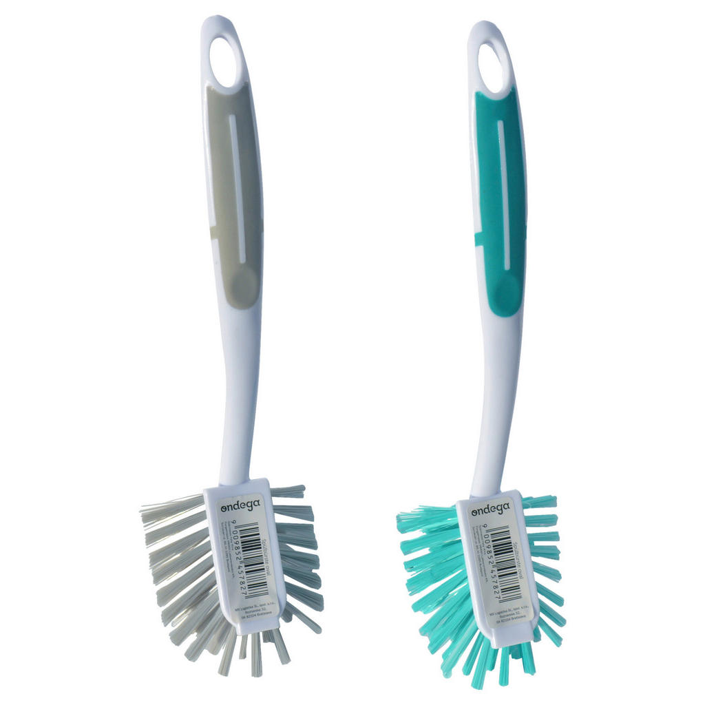 Spülbürste Oval L: 27 cm Kunststoff-Borsten Ergonomisch