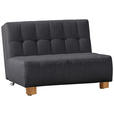 SCHLAFSOFA Juice in Grau  - Naturfarben/Grau, Design, Holz/Textil (125/92/102cm) - Novel