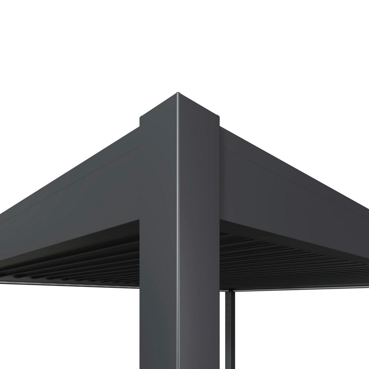 PERGOLA 600/255/300 cm   - Anthrazit, Basics, Metall (600/255/300cm) - Gardenson