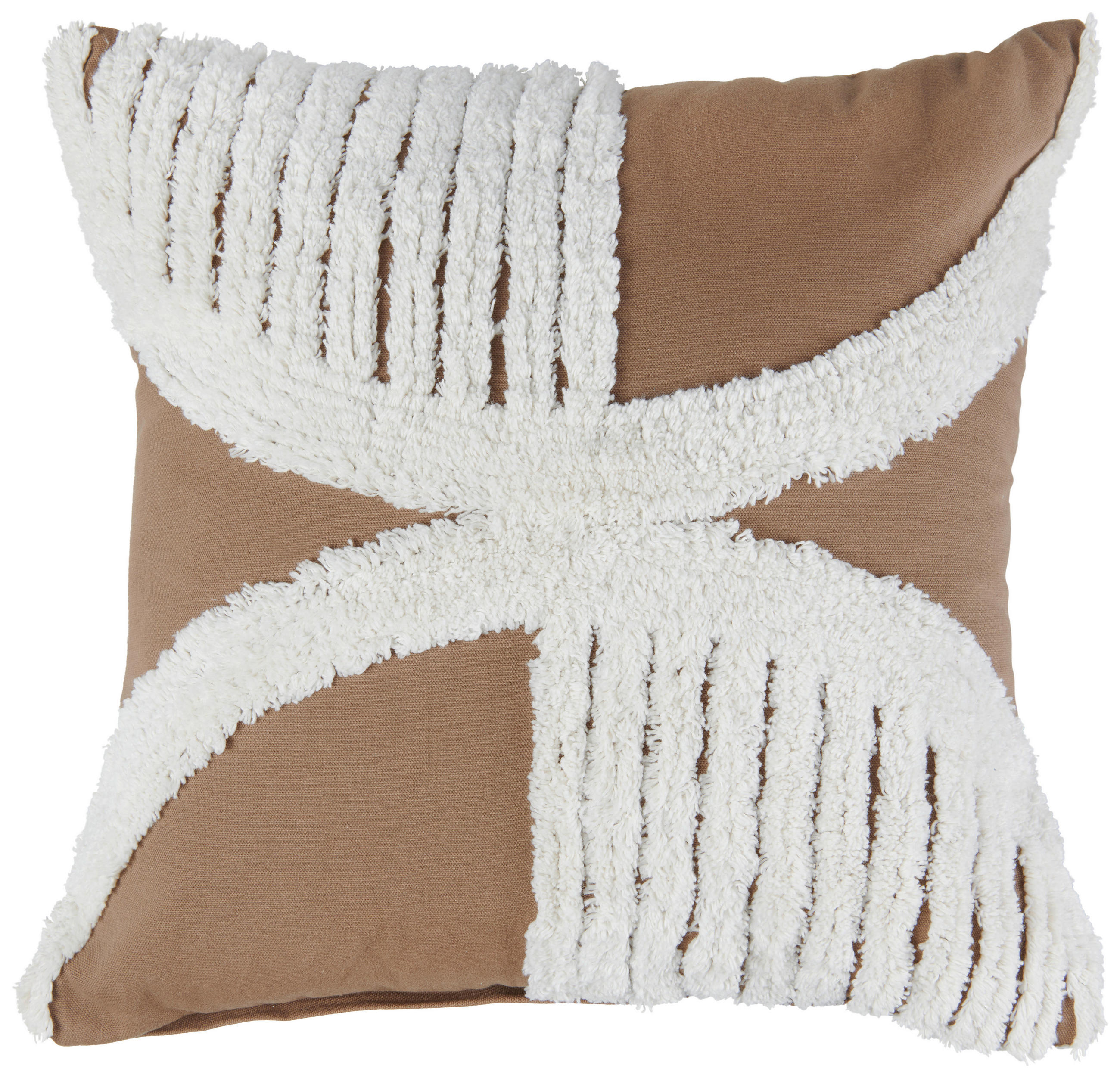 ZIERKISSEN  45/45 cm   - Braun, Design, Textil (45/45cm) - Esposa