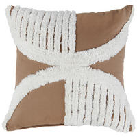 ZIERKISSEN  45/45 cm   - Braun, Design, Textil (45/45cm) - Esposa