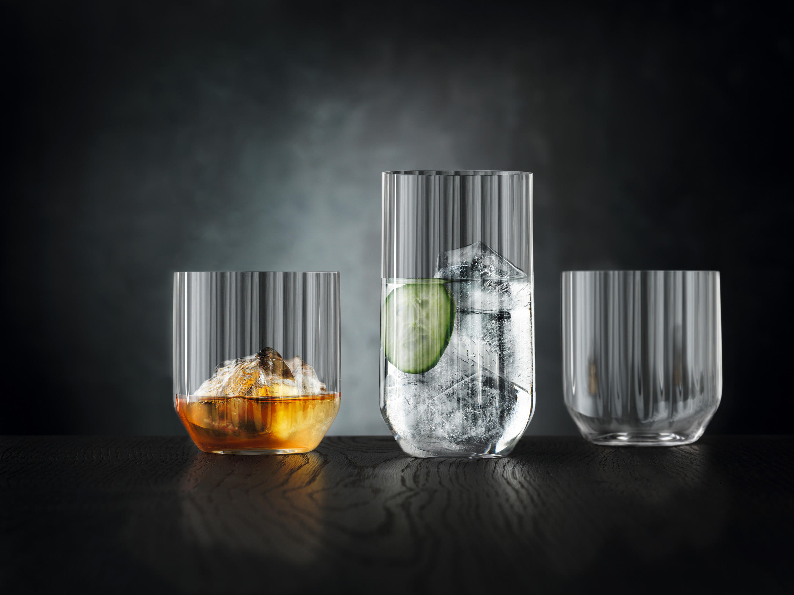 WHISKY-GLÄSERSET Linear  4-teilig  - LIFESTYLE, Glas (345ml) - Spiegelau