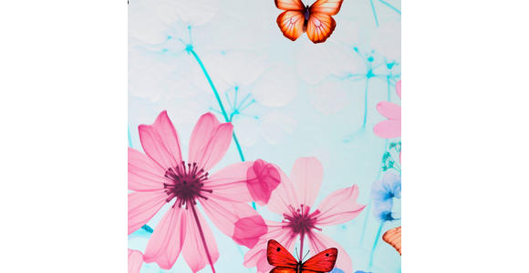 WENDEBETTWÄSCHE Satin 140/200 cm  - Blau/Weiß, Textil (140/200cm) - Esposa