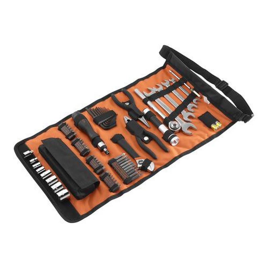 Werkzeugset Mechaniker-set 72-Tlg., Faltbare Tasche