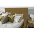 BOXSPRINGBETT 180/200 cm  in Goldfarben, Wildeiche  - Wildeiche/Goldfarben, Natur, Holz/Textil (180/200cm) - Valnatura