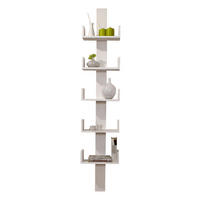STENSKI REGAL 35/180/17 cm bela  - bela, Natur, les (35/180/17cm) - Livetastic