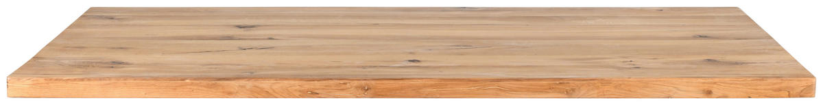 TISCHPLATTE Wildeiche massiv Wildeiche  - Wildeiche, MODERN, Holz (160/90/5,5cm) - Boxxx