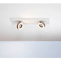 LED-DECKENLEUCHTE MIDNIGHT  Smart   - Taupe, Design, Metall (41/10/9cm) - Escale