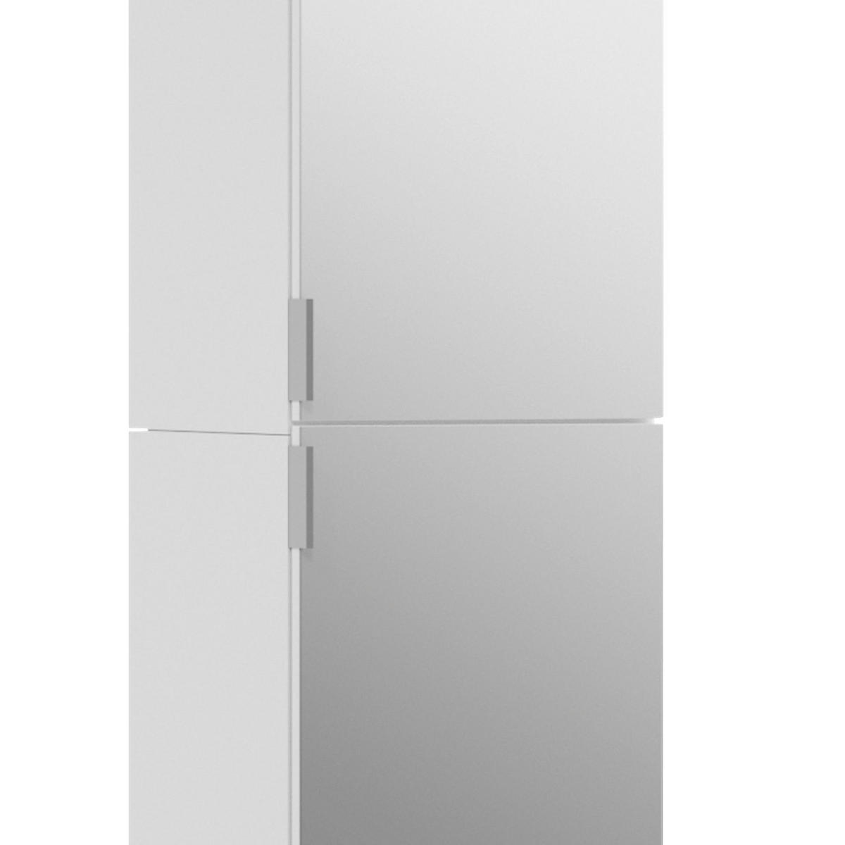 VÍCEÚČELOVÁ SKŘÍŇ, bílá,  - bílá/černá, Moderní, kov/kompozitní dřevo (32,5/193/37cm) - MID.YOU