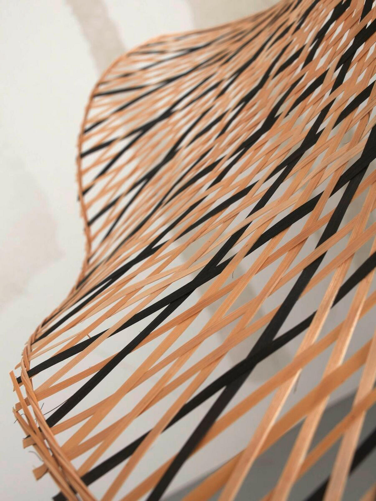 ZÁVĚSNÉ SVÍTIDLO, 50/50/15 cm  - černá/přírodní barvy, Trend (50/50/15cm) - Good & Mojo