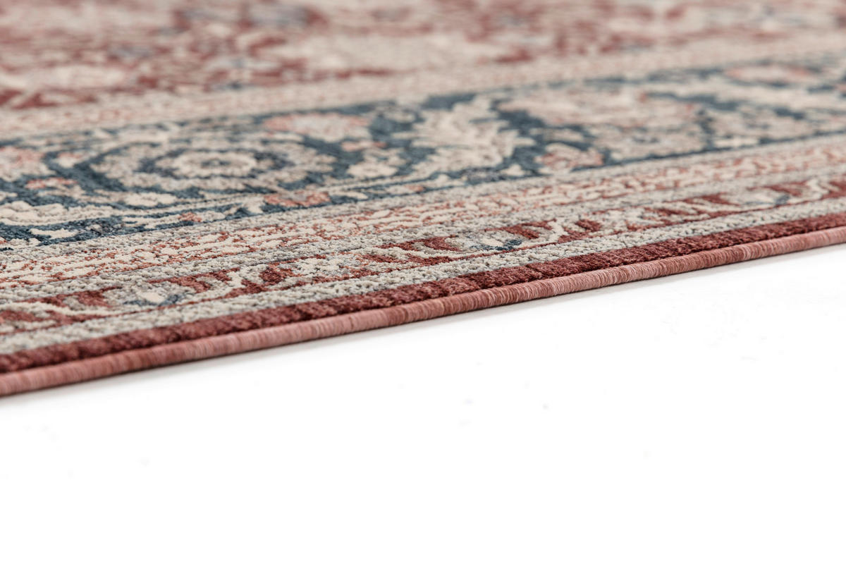 WEBTEPPICH 133/190 cm Tropea Rot  - Rot, KONVENTIONELL, Textil (133/190cm)