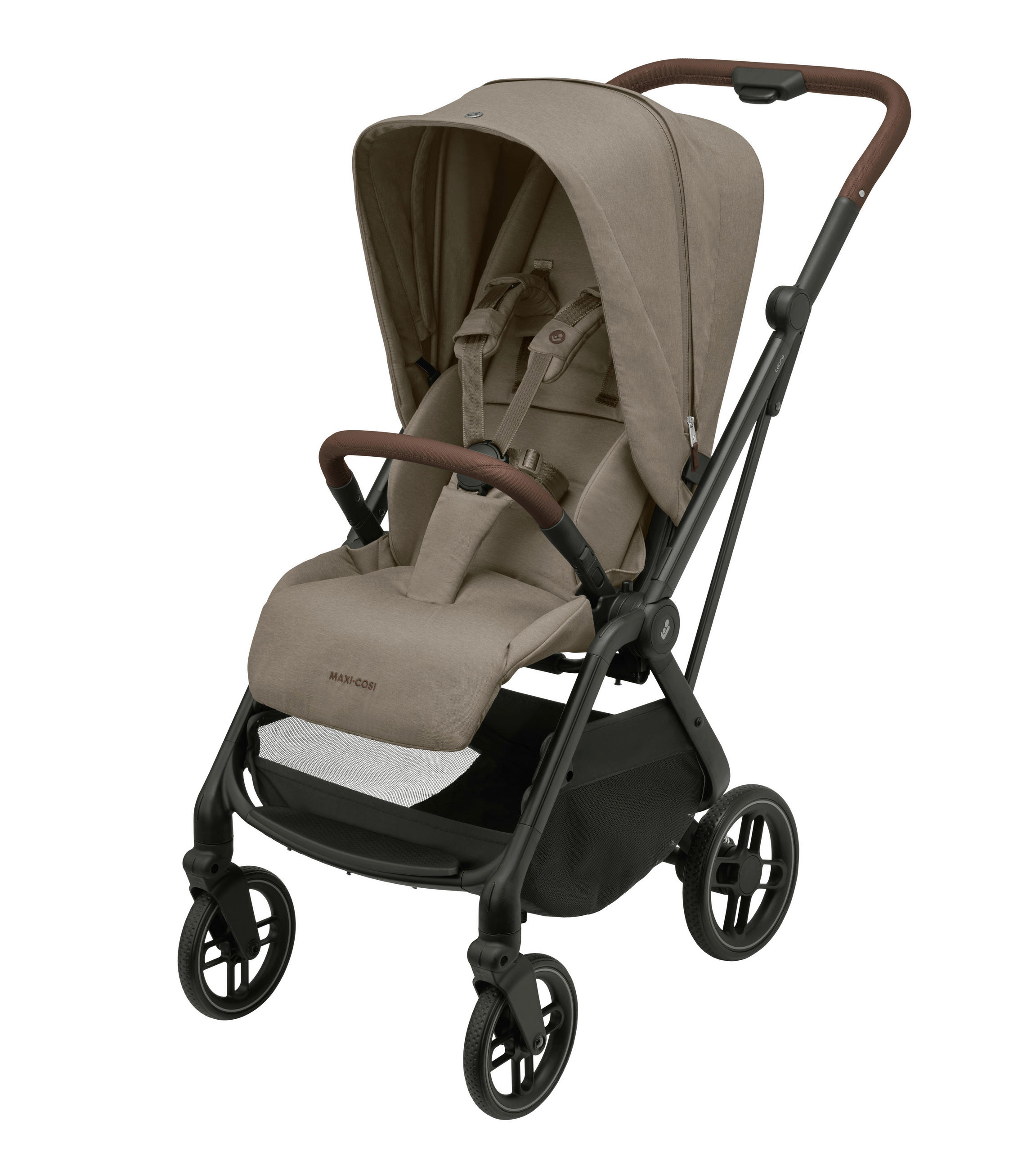 BUGGY Leona 2  - Schwarz/Braun, Basics, Kunststoff/Metall (46.5/103.5cm) - Maxi-Cosi