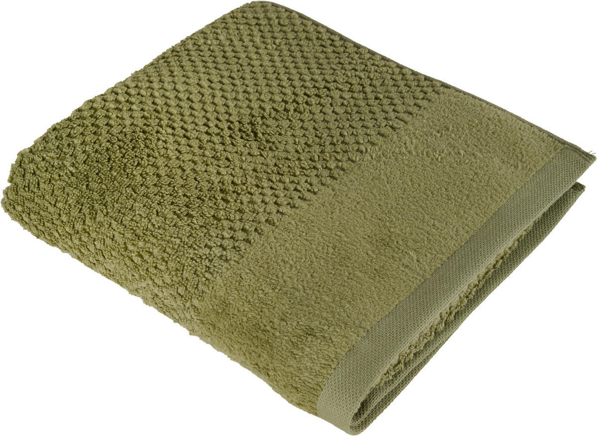 HANDTUCH Grün  - Grün, Basics, Textil (50/100cm) - Esposa