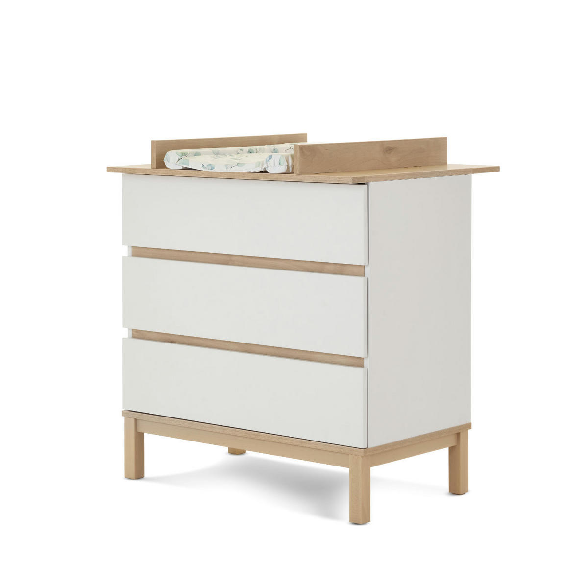 WICKELKOMMODE Astrid  - Basics, Holz (100/90/50cm)