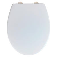 WC ülőke lecsapódásgátlóval - fehér, Basics (37,5/44,5cm) - Wenko