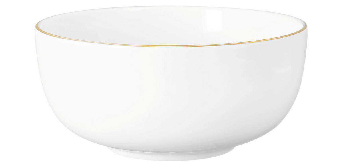 MISKA NA MÜSLI porcelán keramika 15 cm - bílá/barvy zlata, Basics, keramika (15cm) - Seltmann Weiden