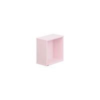 WANDREGAL Olli Wandbox Rosa  - Rosa, Basics, Holzwerkstoff (35,0/35,0/18,7cm) - Paidi