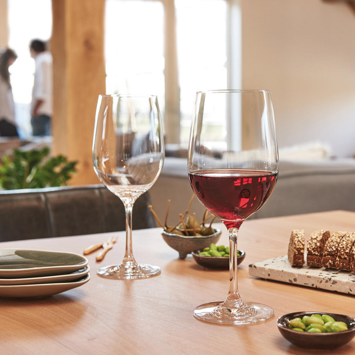 GLÄSERSET Ciao+ 6-teilig  - Klar, Basics, Glas (29,4/23,2/19,6cm) - Leonardo