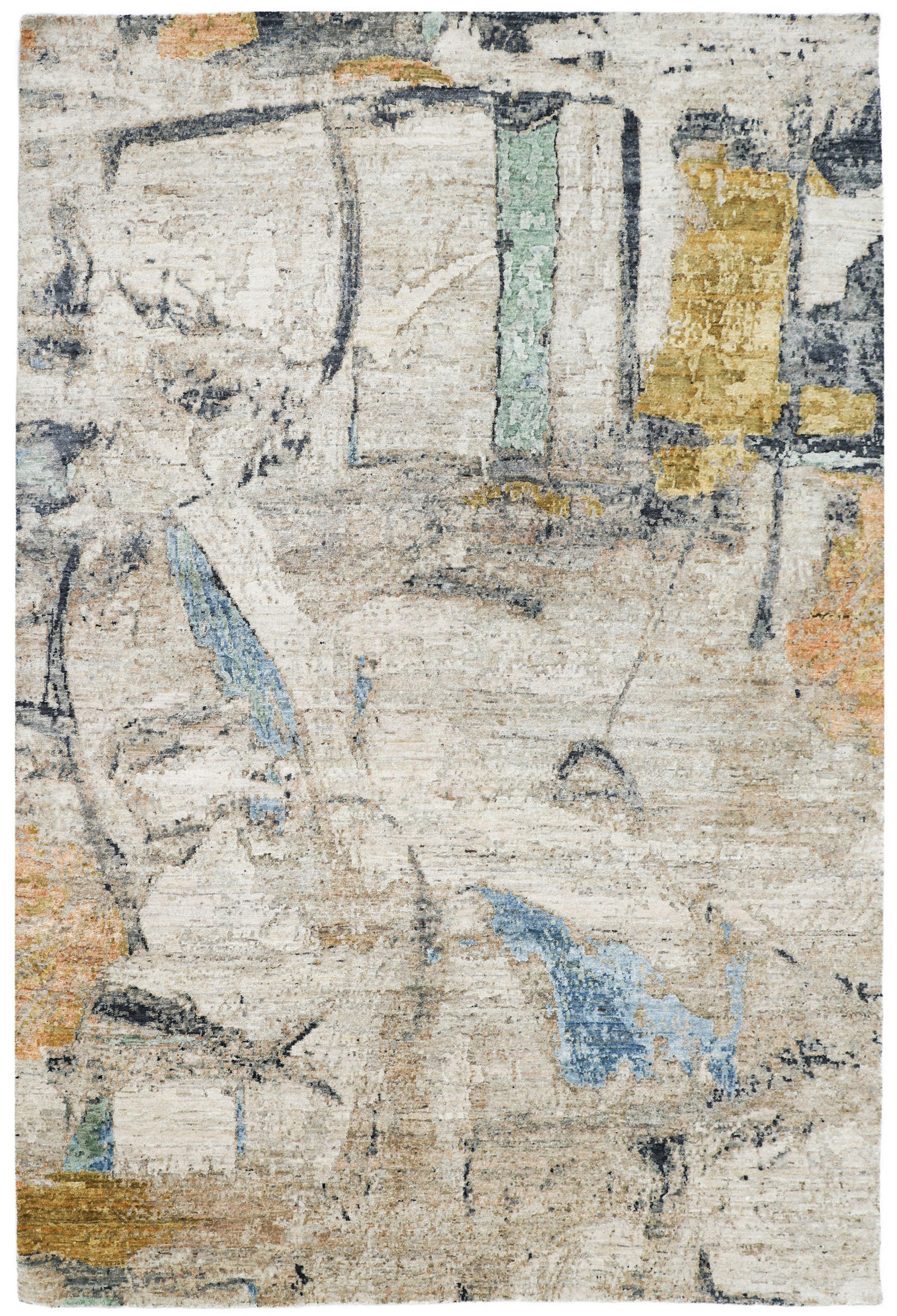 ORIENTÁLNÍ KOBEREC, 90/160 cm, béžová - béžová, Basics, textil (90/160cm)