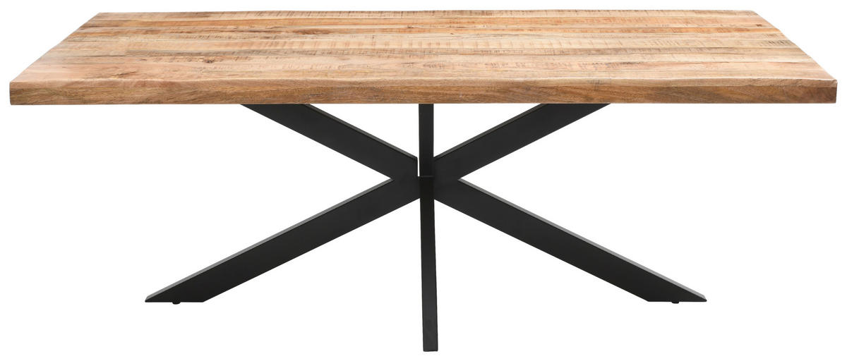 TISCHGESTELL Schwarz  - Schwarz, Design, Metall (160/70/72cm) - Landscape