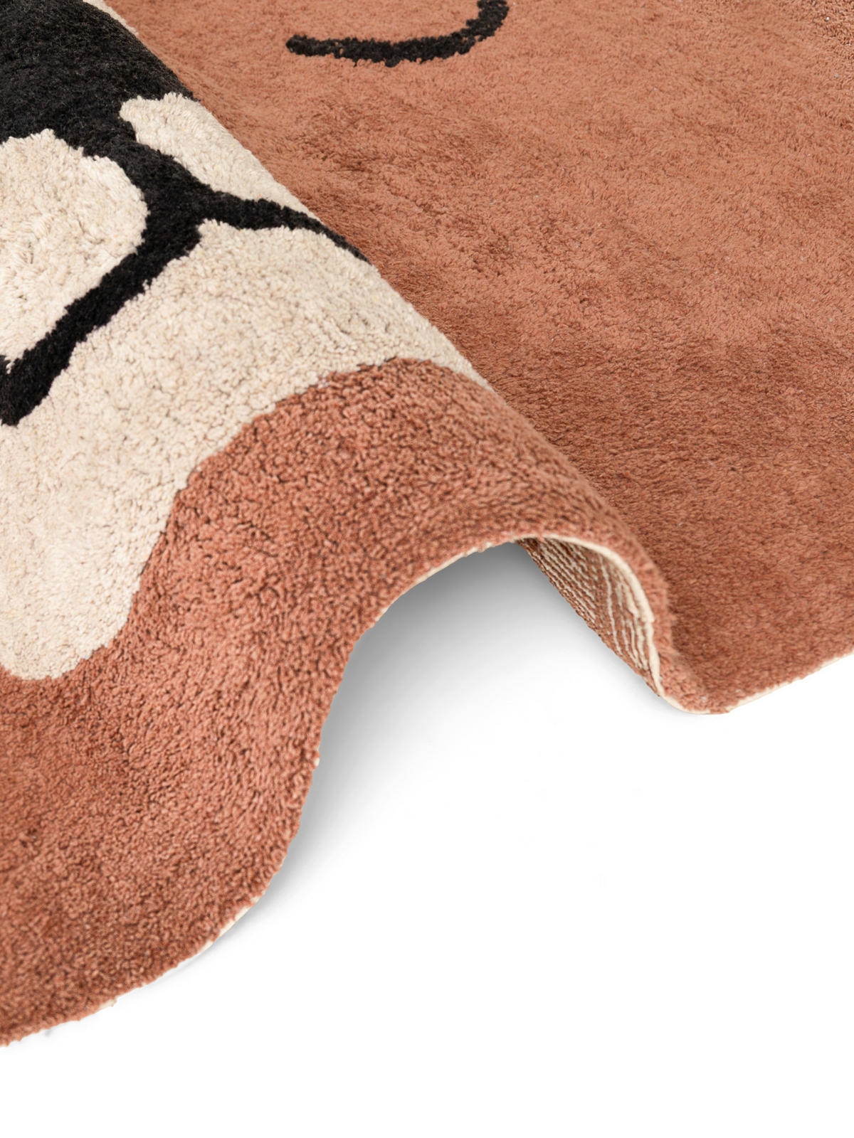 KINDERTEPPICH 101/120 cm Snuggle Benni Bär  - Braun, Basics, Kunststoff/Textil (101/120cm) - Hanse Home