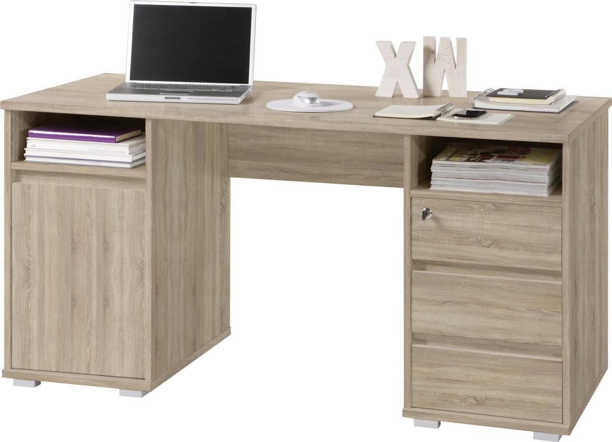 RADNI STO  sonoma hrast   - sonoma hrast, Dizajnerski, pločasti materijal (145/74/65cm) - Xora