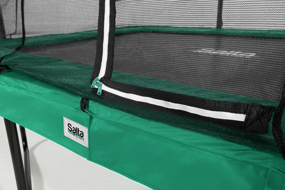 TRAMPOLIN SALTA COMFORT 5092G  - Grün, KONVENTIONELL, Metall (214/305cm) - Salta