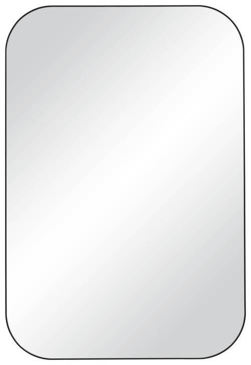 ZIDNO OGLEDALO  58,5/87,5/2,5 cm     - crna, Dizajnerski, staklo/metal (58,5/87,5/2,5cm) - Xora