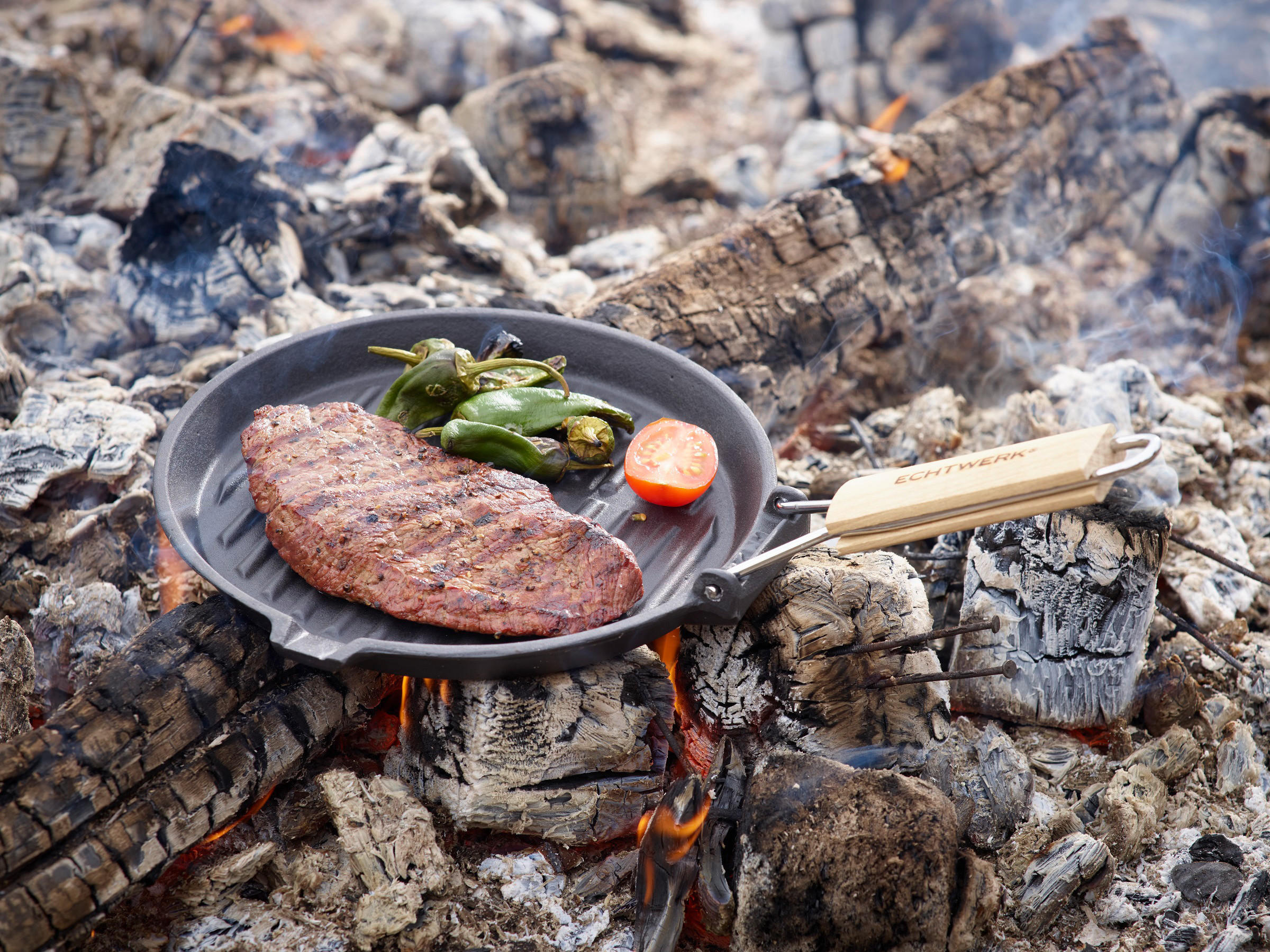 GRILLTILLBEHÖR 23 cm   - svart, Trend, metall (23cm) - Echtwerk