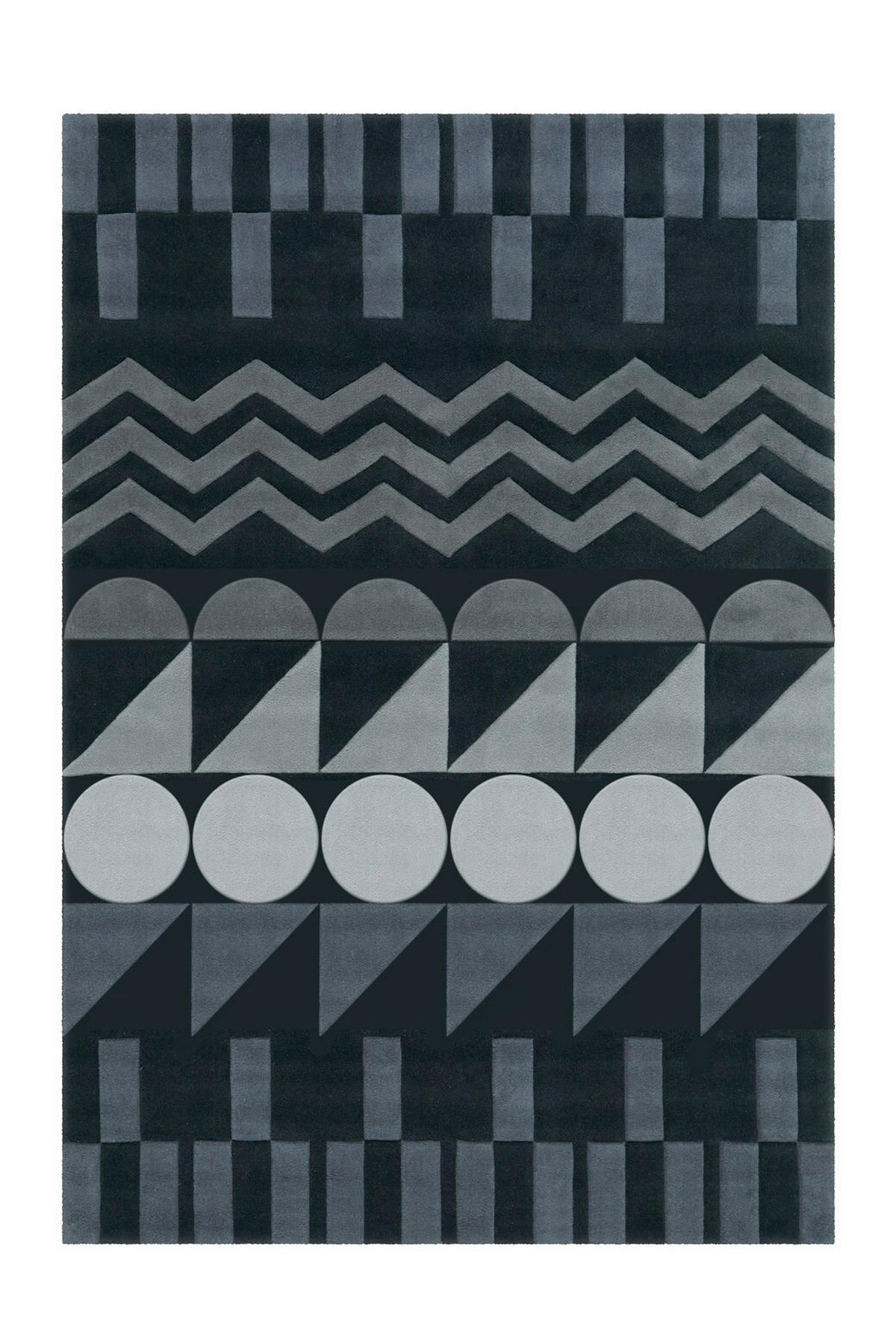 FLACHWEBETEPPICH 70/140 cm Anthrazit  - Anthrazit, Basics, Textil (70/140cm) - Novel