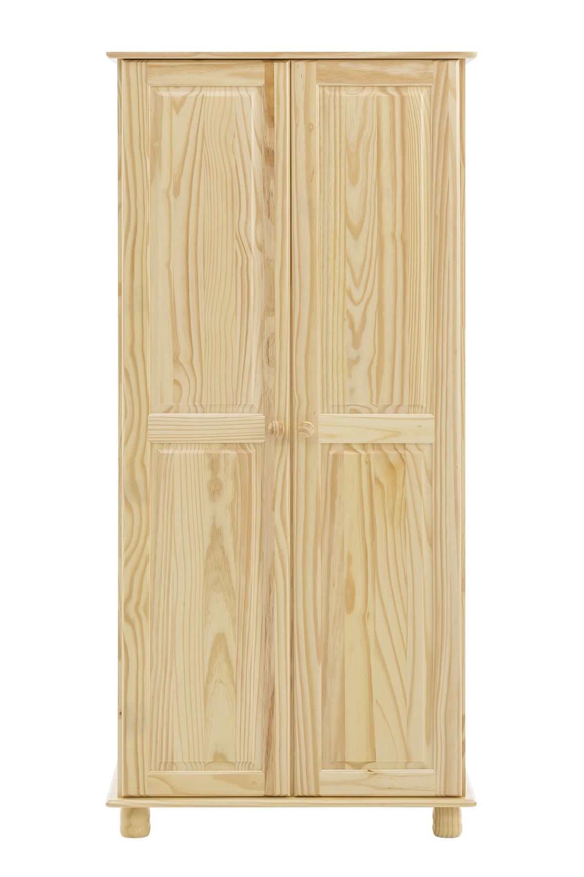 KLEIDERSCHRANK 82/170/52 cm,  in Naturfarben, 2-türig  - Naturfarben, Natur, Holz (82/170/52cm) - Livetastic