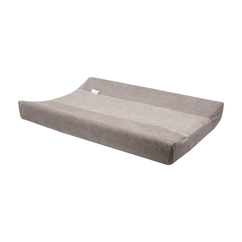 Witlof for Kids Wickelauflagenbezug Warm Grey Grau 20x4x32 cm