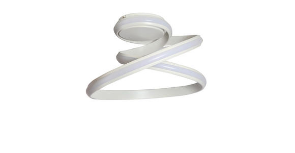 LED-DECKENLEUCHTE - Opal, KONVENTIONELL, Kunststoff/Metall (44/23cm) - Ambiente