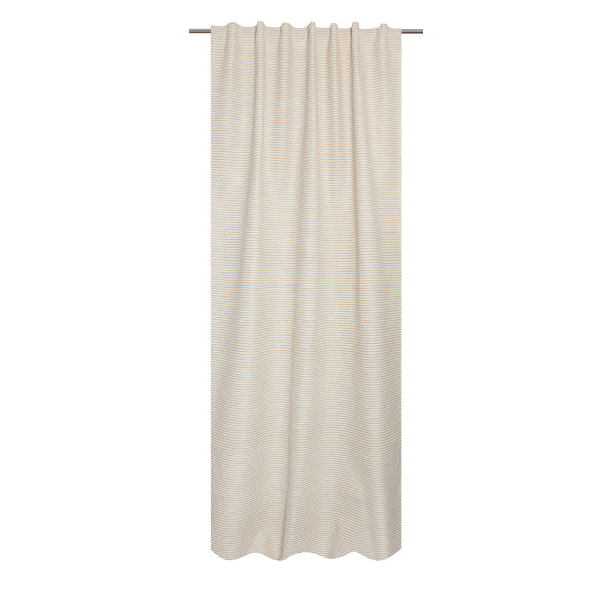 FERTIGVORHANG  blickdicht   140/240 cm  - Beige, Basics, Textil (140/240cm)