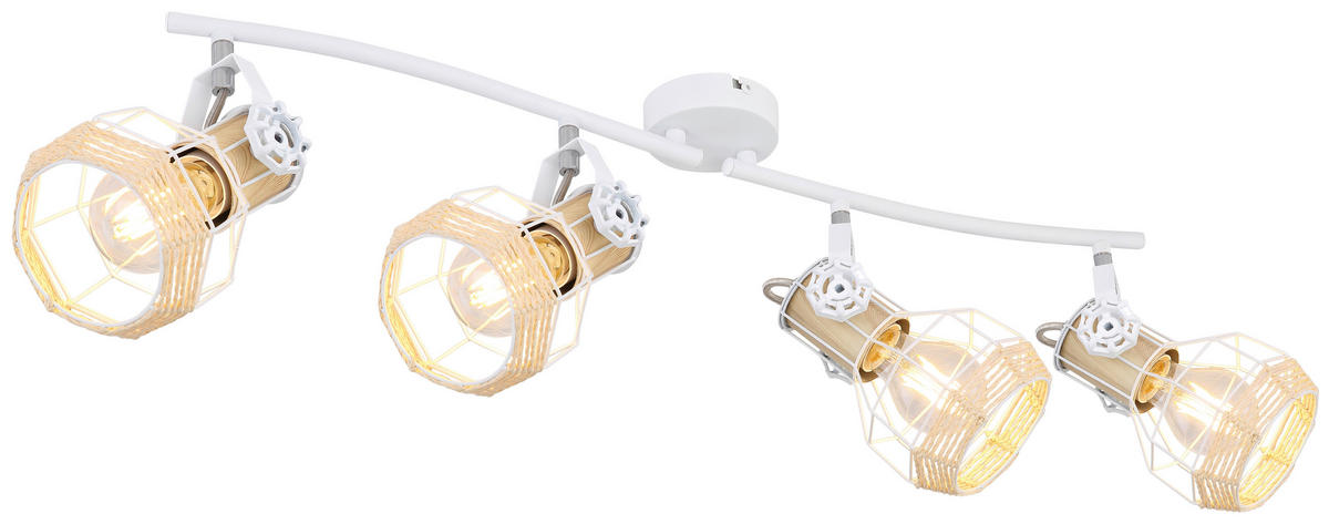 REFLEKTOR     72/32/20 cm          - bela, Basics, kovina (72/32/20cm) - Globo
