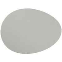 TISCHSET ARRONDI Kunststoff Grauweiß 45/35 cm  - Grauweiß, KONVENTIONELL, Kunststoff (45/35cm) - ASA