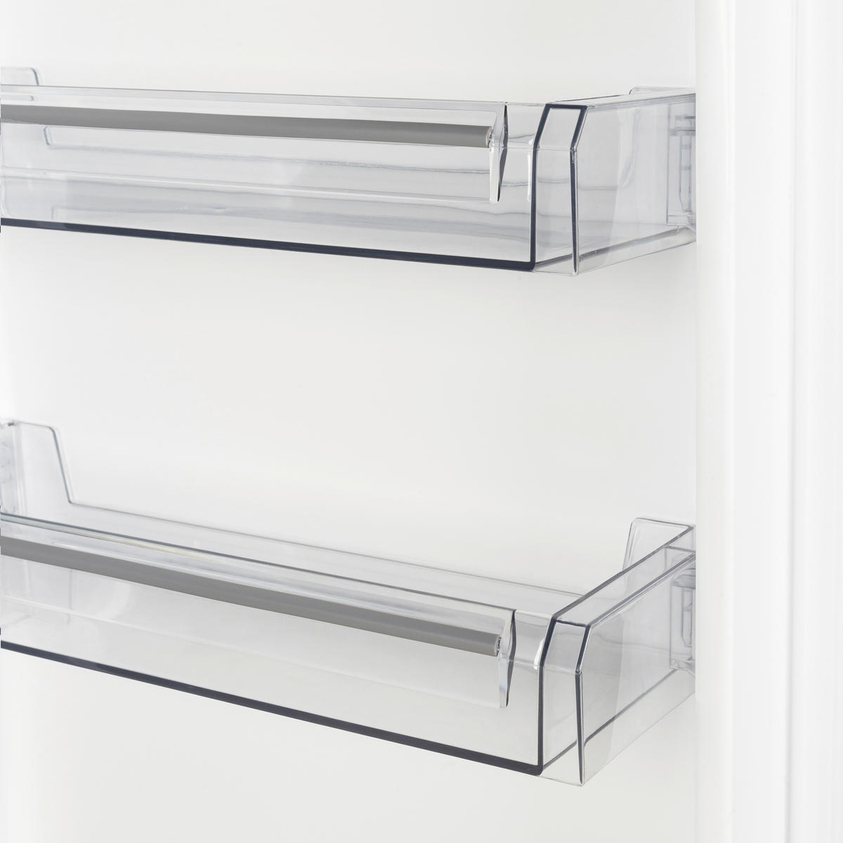 KÜHL-GEFRIER-KOMBINATION EKHTMFSE  - Weiß, Basics, Glas/Kunststoff (54/145/54cm) - Mican