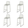 BARHOCKER-SET Grün Stahl  - Grün, LIFESTYLE, Metall (52/105/52cm)
