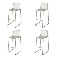 BARHOCKER-SET Grün Stahl  - Grün, LIFESTYLE, Metall (52/105/52cm)