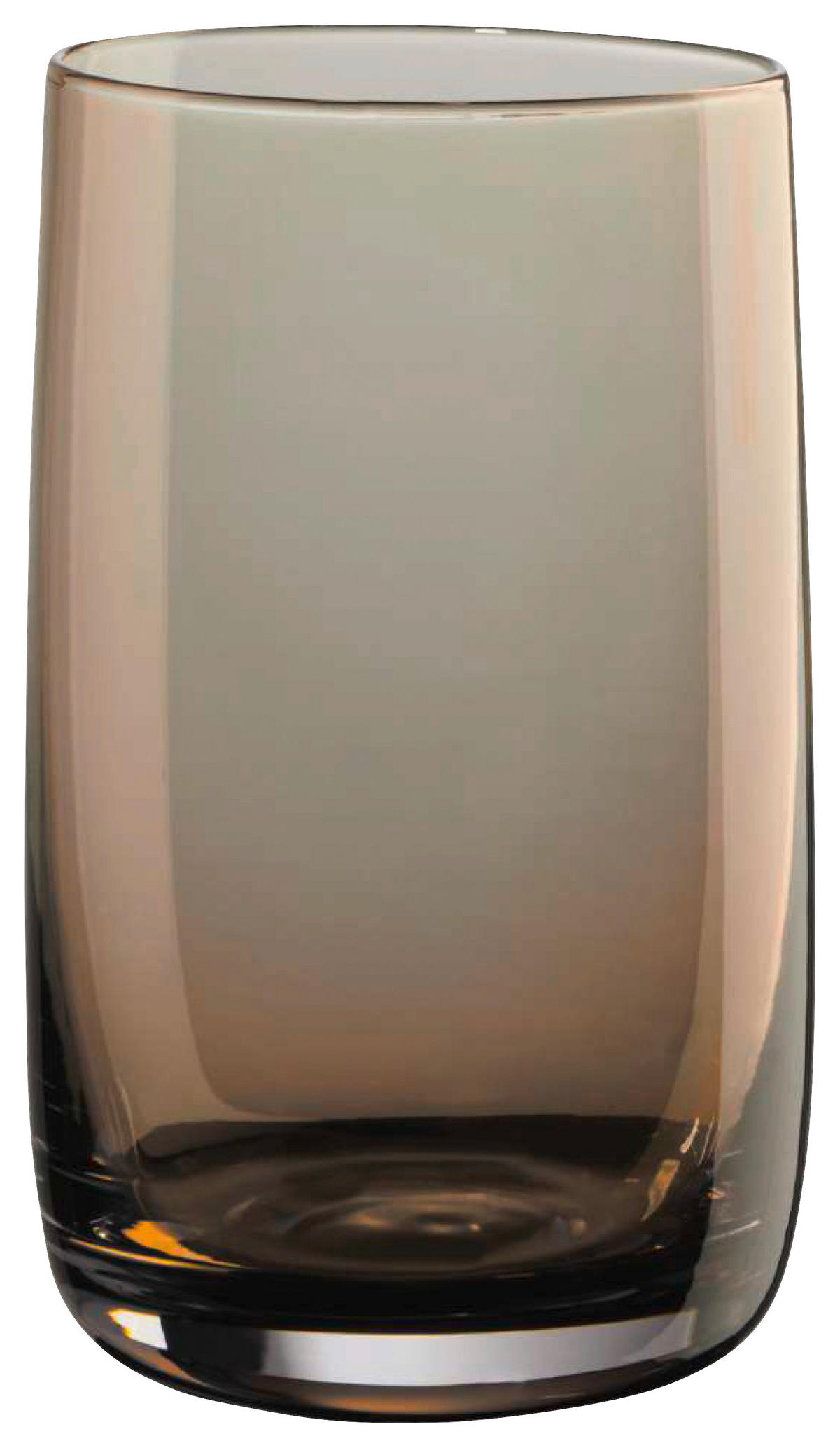 LONGDRINKGLAS 400 ml  - Bernsteinfarben, Konventionell, Glas (8/13cm) - ASA