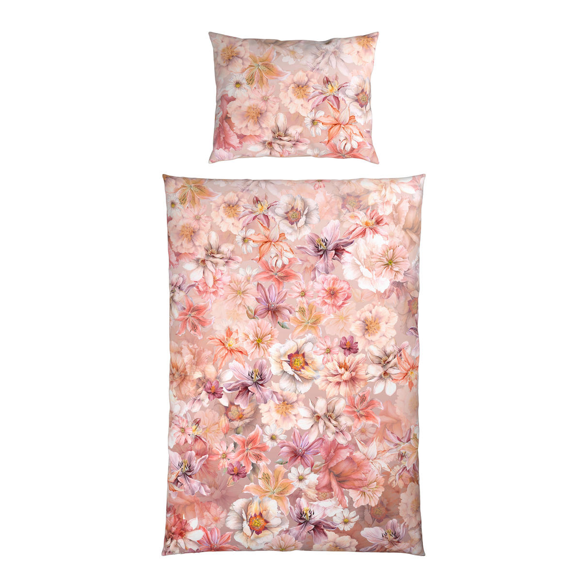 WENDEBETTWÄSCHE Fransaro Satin 140/200 cm  - Multicolor, KONVENTIONELL, Textil (140/200cm) - Novel