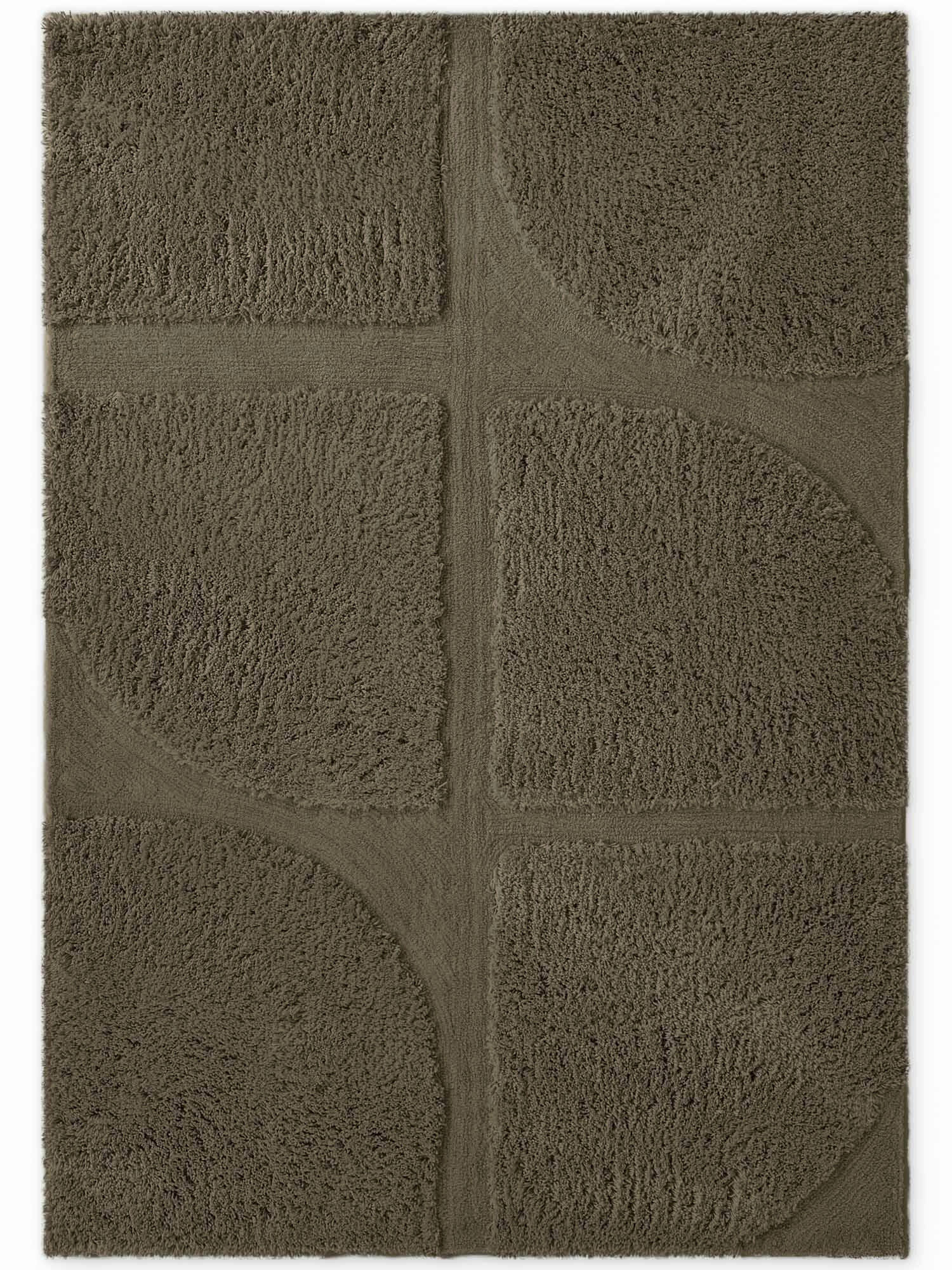 HOCHFLORTEPPICH 80/150 cm Lambeth Dunkelgrün rechteckig  - Dunkelgrün, Basics, Textil (80/150cm) - Ted Baker